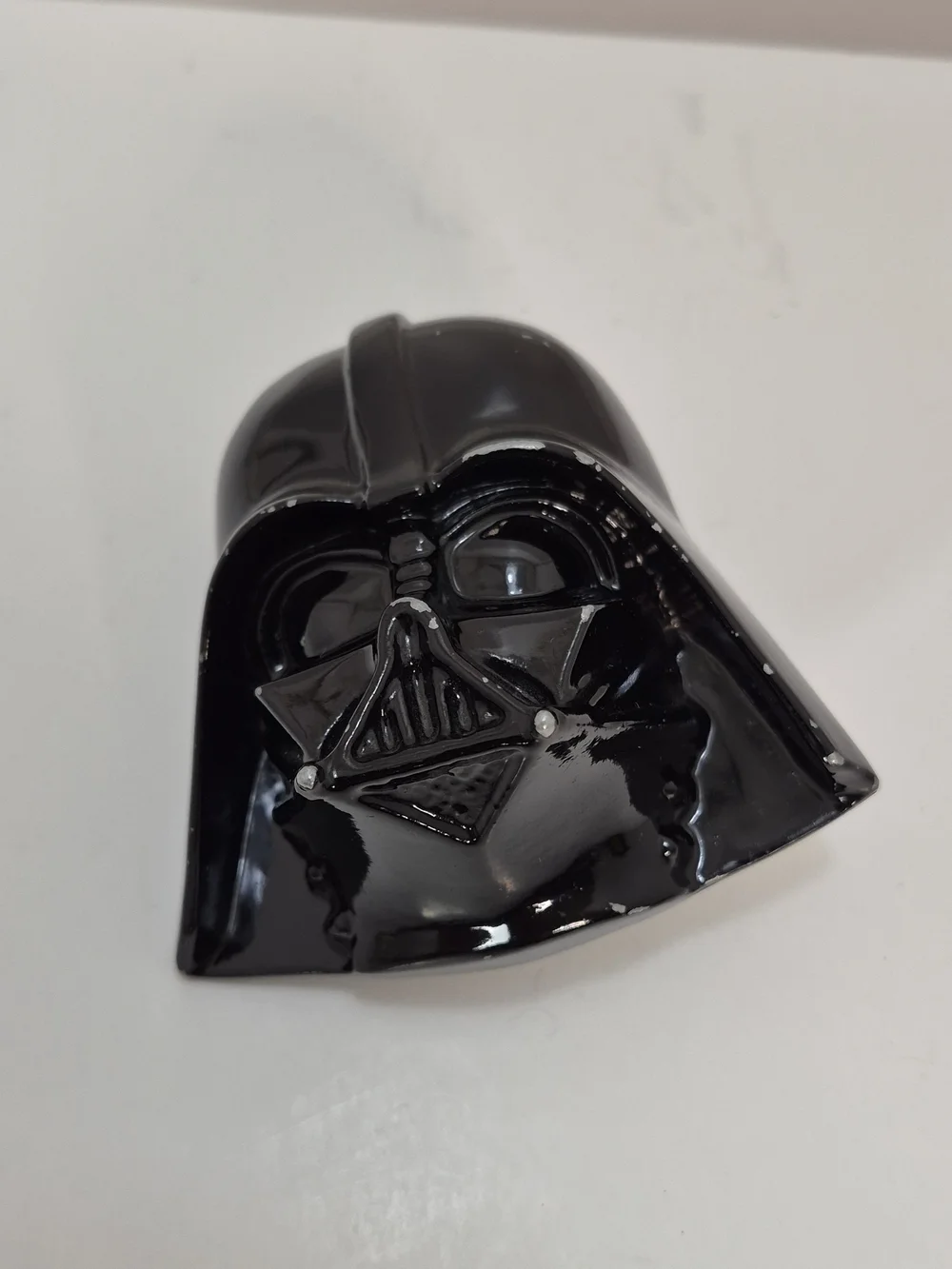 Glossy Black Helmet Belt Buckle